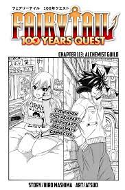 Fairy tail 100 year quest read online