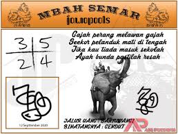 Syair Hk Mbah Semar 12 September 2020 Keluaran Togel