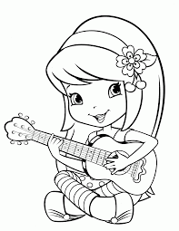 Printable strawberry shortcake coloring page to print and color for free. Coloring Pages Of Strawberry Short Cake Coloring Home