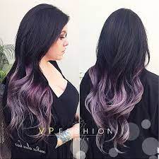 Dark Black Brown To Pastel Ombre Hair Color Trends 2015 Purple Ombre Hair Ombre Hair Color Purple Hair Color Ombre
