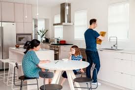 Expect narrow legs on chairs and tables, and single colours throughout, be it black, white or some subtle pastel shade. Photo 3 Of 3 In Menu Afteroom Dining Chair From Check Back Dwell
