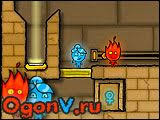 огонь и вода в лесном храме играть онлайн бесплатно Igry Ogon I Voda Ogon Hram Voda