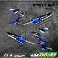 Vega lampu depan vega r new / reflektor vega r new asli yamaha ori ygp. Cod Stiker Motor Striping Mio Sporty Motor Yamaha Motor Mio Sticker Variasi Racing 01a Shopee Indonesia