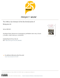 Sulaiman isa / 'keagungan tuhan oelh raja zahabudin bin raja yaacub / khaligrafi kubah oleh siti zainon ismail / 'bujang berani oleh bayu utomo radjikin. Pdf The 1980s As An Attempt In The Decolonialization Of Malaysian Art Sarena Abdullah Academia Edu