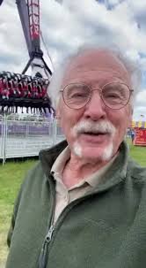 Grandpa Getting Hit with A Roller Coaster