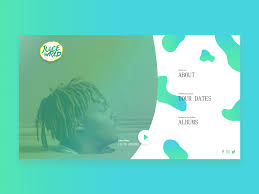 The anime is called infinite stratos, the characters on the gif are laura bodewig she hugs me and the whole world blooms. Juice Wrld Landing Page By Bishrant Tandukar On Dribbble