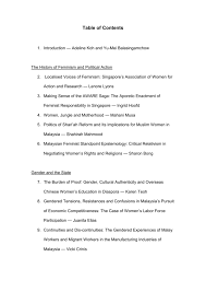 Contextual translation of table of content into malay. 00 Table Of Contents