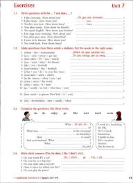 We have lots of free printable english worksheets, including this vocabulary page! Exercises Unit 7 Grammar Worksheets English Grammar Worksheets 6th Grade Worksheets