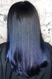 It's a very unique look and you can see how damaged it is at ends. 55 Tasteful Blue Black Hair Color Ideas To Try In Any Season