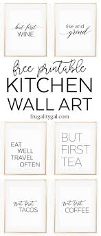 Maybe you would like to learn more about one of these? Kitchen Gallery Wall Printables Free Printable Wall Art Apartment Kitchen Decor Id Kitchen Wall Art Printables Gallery Wall Printables Kitchen Gallery Wall