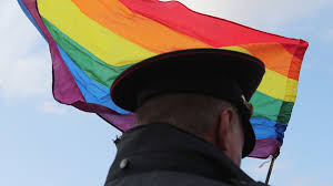 The transgender pride flag was created by american trans woman monica helms in 1999, and was first shown at a pride parade in phoenix, arizona, united states in 2000. Diplomats Display Pride Flags As Lgbtq Rights Threatened In Russia