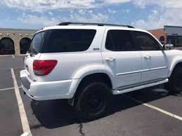 With the 3rd row, there is easily room for eight. Toyota Sequoia Sr5 2006 06 Lifted Sequoia V8 Auto 2wd Used Classic Cars