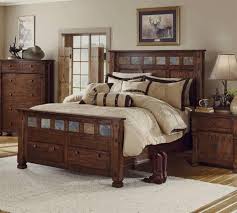 Sunny Designs Santa Fe Dark Brown Queen Bed Brown Master Bedroom Brown Furniture Bedroom Furniture