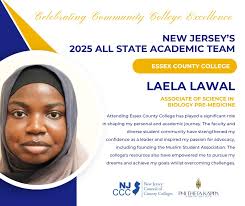 Being part of the NJ All-State Academic Team means using your voice for  good. Congratulations to Laela Lawal from @essex.county.college