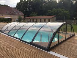 Il ne nécessite aucune formalité administrative, car sa hauteur est de moins de 1,80m. Abri De Piscine Semi Haut Pyla A Kitabripiscine