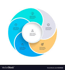 Pie Chart Presentation Template With 5