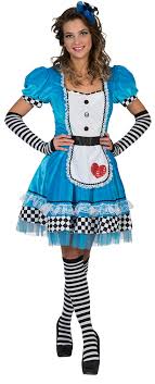 Alice im wunderland kostüm karneval fasching märchen. Alice Im Wunderland Kostum Damen Alice Kleid Herz Marchen Damenkostum