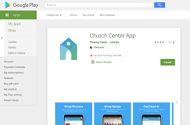 The company that develops church center app is planning center. Church Center App Mosaic Church Of Ann Arbor