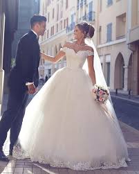 2019 Said Mhamad Off The Shoulder Wedding Dresses Empire Waist Lace Appliques Sweep Train Lace Up Bridal Gown Custom Made Hot In 2020 With Images Timeless Wedding Dress Ball Gowns Wedding