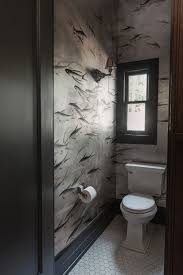 Mt Baker Classic Lisa Staton Interior Design Toilet Room Decor Glamorous Bathroom Decor Small Bathroom Wallpaper