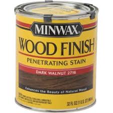 Dark walnut is a really rich color that completely changes the look of pine. Minwax 70012 Qt Dark Walnut 2716 Stain Hd Supply