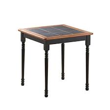 Boraam Farmhouse Tile Top Square Dining Table 30x30 In Tile Top Tables Square Tile Square Dining Tables