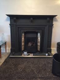 A rich charcoal blue like cyberspace adds elegant, timeless charm. Home Chalk Painting My Fireplace A Life To Style