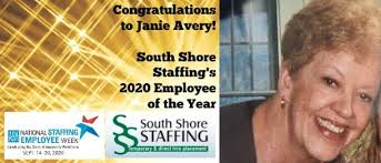 Announcing South Shore Staffing's 2020 Employee of the Year!