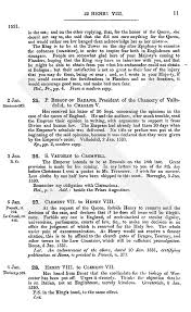 Henry VIII: January 1531, 1-15