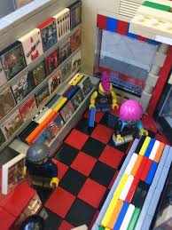 Lego Record Shop Lego Legos Custom Lego
