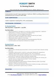 Student nurse resume samples with headline, objective statement, description and skills examples. Nursing Student Resume Samples Qwikresume