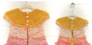 Short sleeve cardigan knit in stockinette and ribbing with a foldover shawl collar. Short Sleeve Sweater Archives Knitting Pattern