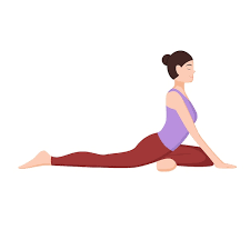 Pigeon pose hip opener