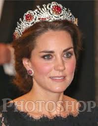 Queen Elizabeth's Burmese Ruby Tiara