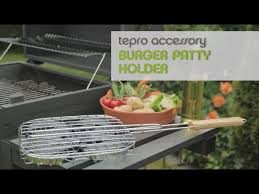 Tepro Grill Accessory Burger Patty Holder Youtube