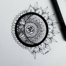 Om Mandala Google Search Om Tattoo Design Mandala Flower Tattoos Om Tattoo