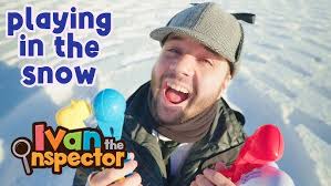 Playing In The Snow with Ivan The Inspector!