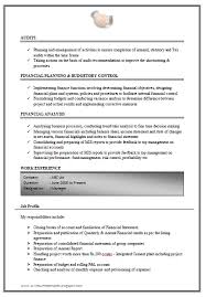 Excellent Work Experience Chartered Accountant Resume Sample Doc 3 Job Resume Format Job Resume Template Accountant Resume