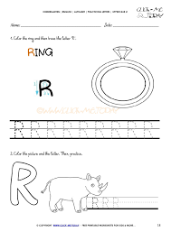 Click here to get the rest . Alphabet Handwriting Worksheet Letter R