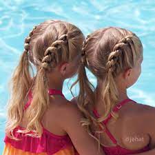 Here S Our Recreation Of The Beachhaircontest Swimming Hairstyles Sports Hairstyles Sporty Hairstyles