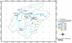 Tienda de mapas plastificados, imantados, magnéticos, corcho, enmarcados. Concentracao Estimada De Fosforo Total Na Bacia Do Rio Cuiaba Download Scientific Diagram