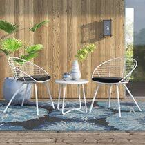Enjoy spending some time in the sun with an outdoor bistro set from kmart. Outdoor Bistro Sets Wayfair