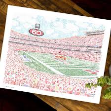 Who doesn't love patrick mahomes? Arrowhead Stadium Word Art Poster Kansas City Chiefs Gifts Decor Art Of Words