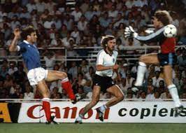 Schumacher hurled himself into his opponent, leaping into the defender's face. Patrick Battiston Harald Schumacher What Happened After The Most Horrific Challenge In World Cup History