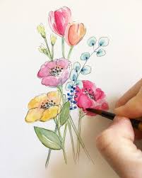 This class is for anyone that wants to learn the basics of watercoloring in order to start on their own fashion or illustration projects, but even the most experienced painters. Watch The Best Youtube Videos Online Roll On Spring Flowers Illustration Spring Springflowers Watercolor Flowers Tutorial Flower Drawing Floral Watercolor