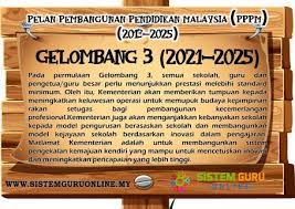 Ringkasan pelan pembangunan pendidikan malaysia. 3 Gelombang Pendidikan Pppm 2013 2025