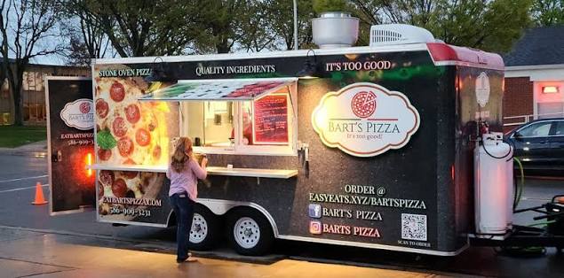 Bart's Pizza Food Truck — Pizza Takeout food truck in Macomb, Michigan