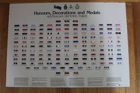 Chart Of Honours Decorations And Medals Australian