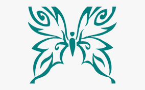 Was created in honor of kristen varley. Butterfly Ovarian Cancer Ribbon Free Transparent Clipart Clipartkey
