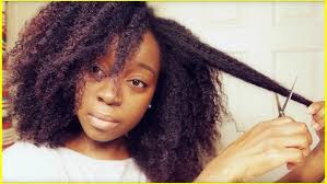 How I Trim/Cut My NATURAL HAIR